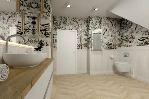 Płytki jak boazeria angielska – elegancja, praktyczność i inspiracje do wnętrz