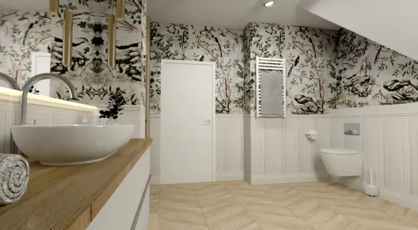 Płytki jak boazeria angielska – elegancja, praktyczność i inspiracje do wnętrz