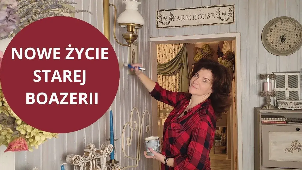 Jak pomalować boazerię farbą kredową i uzyskać doskonałe efekty